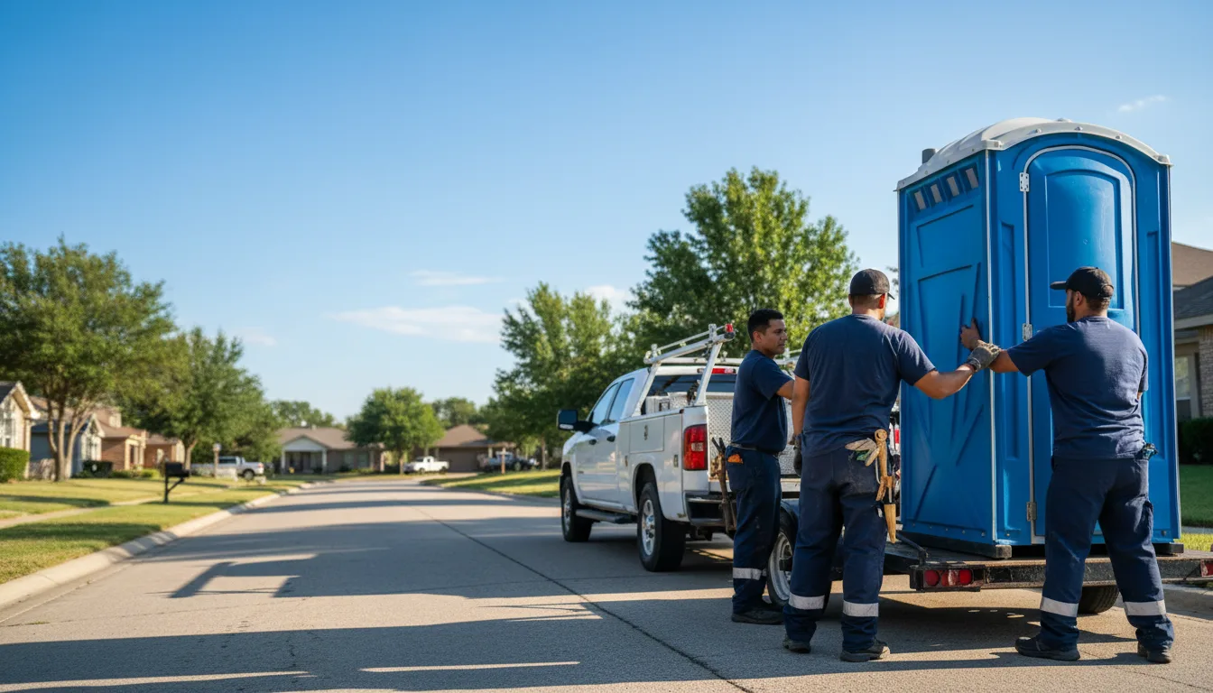 Portable Toilet Rental in Lewisville, TX near me